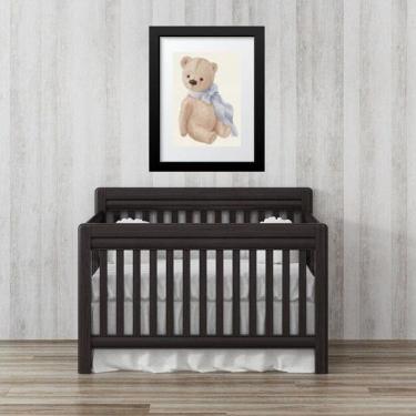 Imagem de Quadro Infantil Retrô Ursinho - 60X48Cm