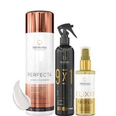 Imagem de Borabella Perfecta 1L + Fluido de Escova 300ml + Elixir 60ml