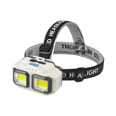 Imagem de Lanterna De Cabeça LED Recarregável De Alta Potência Para Camping, Cam