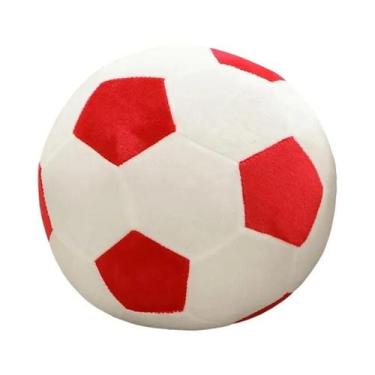 Imagem de Boneco De Pelúcia Em Forma De Bola De Futebol 20cm 30cm 45cm Brinquedo