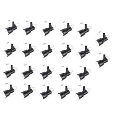 Imagem de Kit 22 Spot Trilho Perfilado Eletro calha Par20 Bulbo OL4