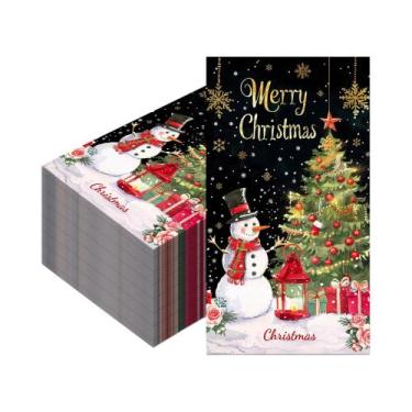 Imagem de Guardanapos De Natal Descartáveis 20 40 60pcs, Servilletas De Papel Pa