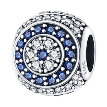 Imagem de Berloques De Prata 925 Olho Do Diabo Femininos Para Pulseiras Qikaola 