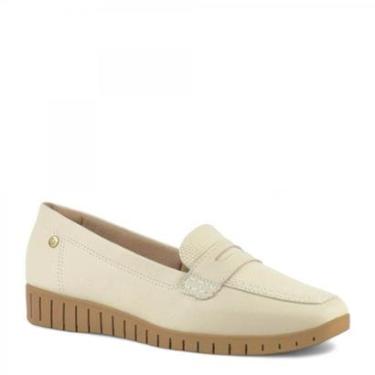 Imagem de Sapato Mocassim Anabela Casual Campesi Feminino-Feminino