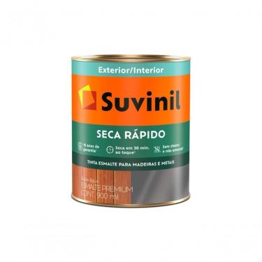 Imagem de Tinta Esmalte Premium Seca Rápido Acetinado Branco 900ml