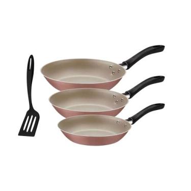 Imagem de Kit Frigideira Linz Mocaccino 3 Peças com Espátula Ability - Tramontin