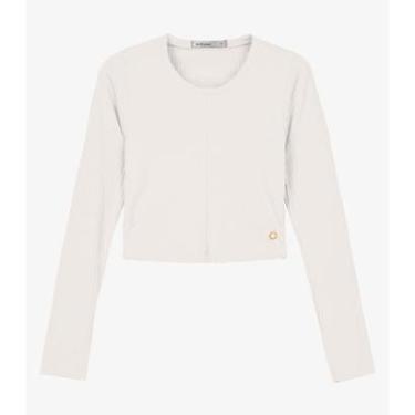 Imagem de Blusa Feminina Manga Longa Endless Bege-Feminino