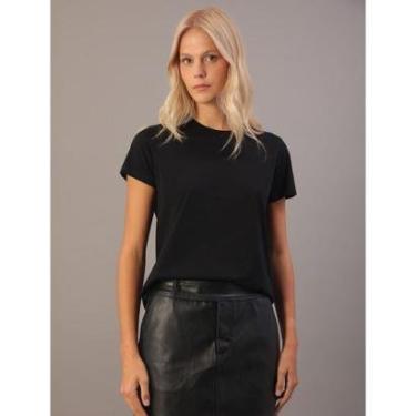 Imagem de Camiseta Essentials Estampa na Barra Calvin Klein Jeans-Feminino