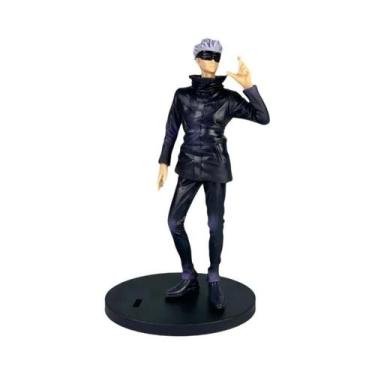 Imagem de Figura De Ação Jujutsu Kaisen Itadori Yuji Sentado, Conjunto Com 4 Peç