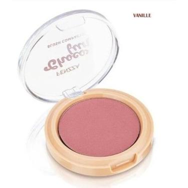 Imagem de Blush Compacto Alta Pigmentação Facial Choco Fun Fenzza LANÇAMENTO, VA