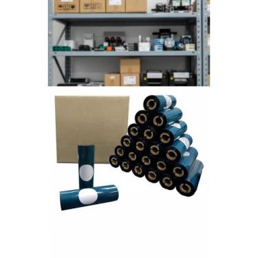 Imagem de Ribbon Cera 110x74mm - Impressão Preta C/ 24 Unid. - Congratulations S