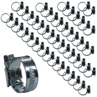 Imagem de KIT 20 Abraçadeira 14X22mm aço zincado mangueira gás cozinha - Lumafle