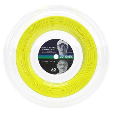 Imagem de Corda Yonex Poly Tour Drive Soft Power 16L 1.25mm Amarela - Rolo com 200 metros-Unissex