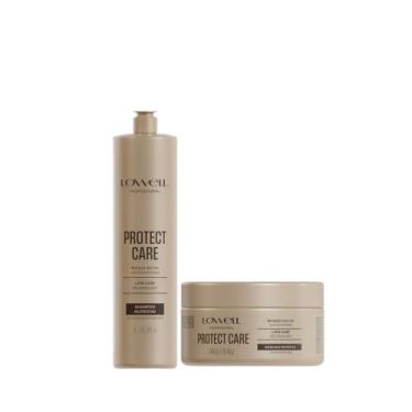 Imagem de Kit Protect Care Profissional Shampoo 1L + Máscara 240g  Hidratação Pr