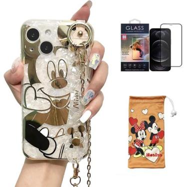 Imagem de Capa de celular Hosiss Cartoon para iPhone 15 Plus 6.7 com acessórios