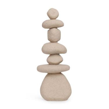 Imagem de Escultura Decorativa Pedras em Poliresina 50cm 21133 Mart