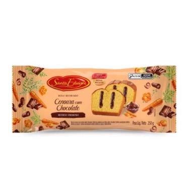 Imagem de Bolo Santa Edwiges Sabores 200g cor:Cenoura com Chocolate, Cenoura com