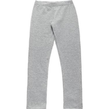 Imagem de Calça Legging Peluciada Infantil Pulla Bulla Ref. 42311, 10, Cinza