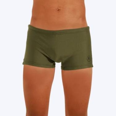 Imagem de Sunga Box Basic Color Juvenil Masculina Banana Danger 54008, Verde, 18