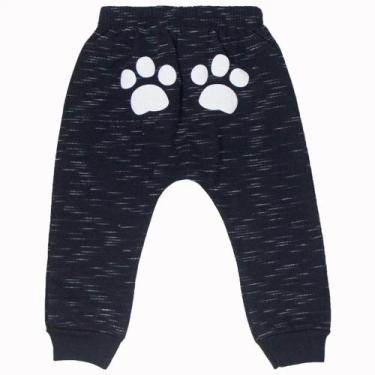 Imagem de calça preta infantil de patas - innova calças 