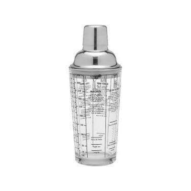 Imagem de Coqueteleira De Vidro Com Tampa De Inox Hauskraft 450ml