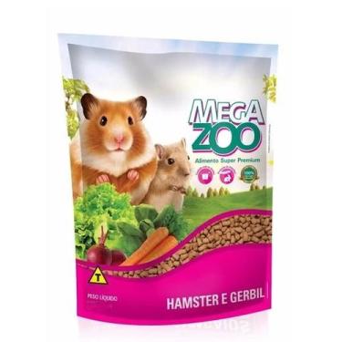Imagem de Ração Megazoo Super Premium Extrusada 300g para Hamster Gerbil Granívo