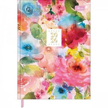 Imagem de Agenda Tilibra Feminine Flores