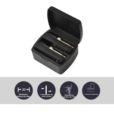 Imagem de Sistema De Transmissão Sem Fio Recarregável Para Guitarra E Baixo M-VA