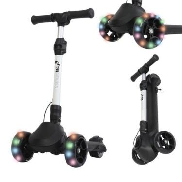 Imagem de Patinete Motorizado 21.6V 3 Rodas Elétrico 130W Scooter Dobrável Infan