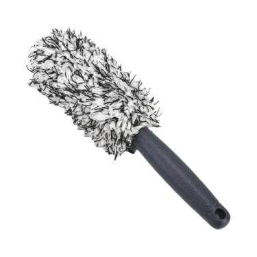 Imagem de Escova De Limpeza Automotiva Super Macia De Microfibra Para Pneus, Rod