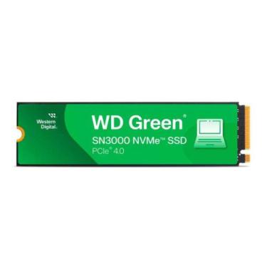Imagem de Ssd Wd Green Sn3000 500 Gb M.2 Nvme Leitura E Gravação 5000mb/s - 4100