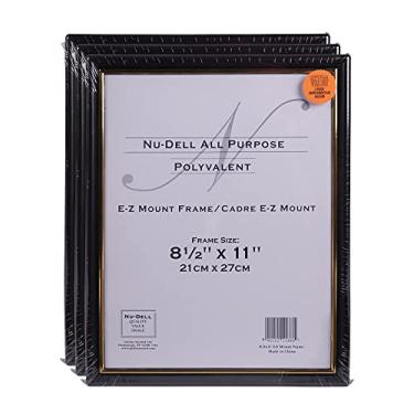 Imagem de Nudell 21.59 cm x 27.94 cm EZ Mount Moldura de documentos Face de plástico