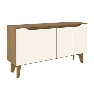 Imagem de Buffet Âmbar 4 PT Nature e Off White