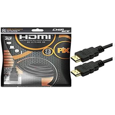 Imagem de PIX Cabo Hdmi Gold 2-4K Hdr 19P 8M