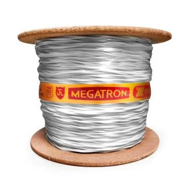 Imagem de Cordão Torcido Megatron 2x1,00mmx500m Bobina 300V Branco