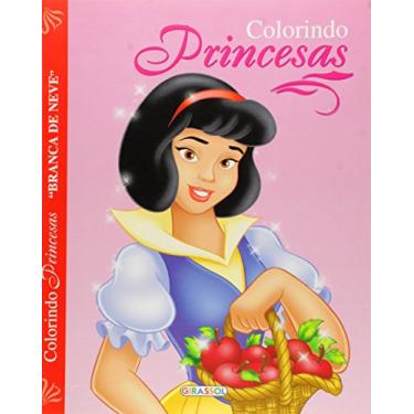 Imagem de Colorindo Princesas - Branca De Neve