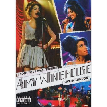 Imagem de Amy Winehouse I Told You I Was Trouble Live In London dvd original lacrado