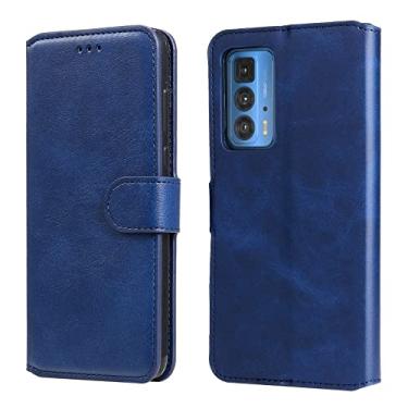 Imagem de For Motorola Moto Edge 20 Pro Classic Texture PU + TPU Horizontal Flip Leather Case with Holder & Card Slots & Wallet