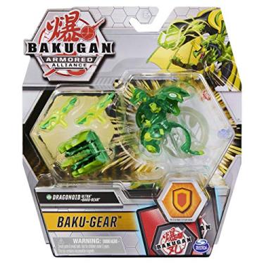 Imagem de Bakugan Boneco colecionável Ultra, Ventus Dragonoid com Baku-Gear transformador, Aliança Armada de 7,6 cm de altura