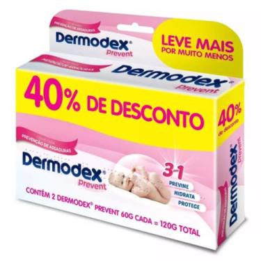 Imagem de Kit Dermodex Prevent Creme Para Prevenção De Assaduras 120G - Takeda