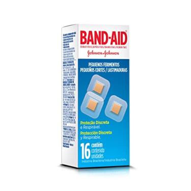 Imagem de Band-Aid Curativos Adesivos Pequenos Ferimentos 16 Unidades