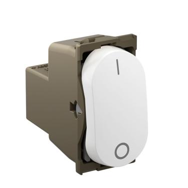 Imagem de Interruptor Simples Bipolar 25a Branco Nereya Ref.663006 - Pial