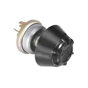 Imagem de Interruptor Momentâneo de Botão de Buzina, Interruptor de Buzina de Luz 12V à Prova D'água de Metal para Trator Massey Ferguson