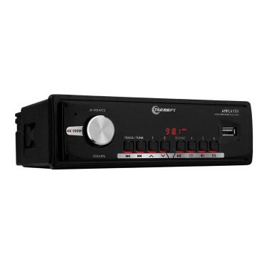 Imagem de Radio Mp3 Automotivo Taramps Amplayer 400 Usb Fm Bluetooth