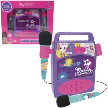 Imagem de Barbie Meu Primeiro Karaokê com 2 Microfones e Bluetooth