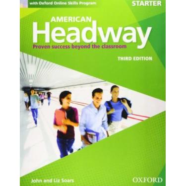 Imagem de American Headway Starter Sb With Online Skills - 3 - Oxford University