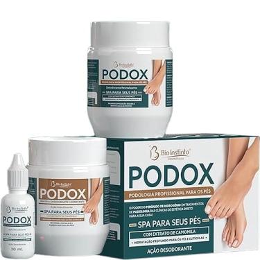 Imagem de Bio Instinto Podox - Kit Podologia Tratamento Spa para os Pés (3 Produtos)