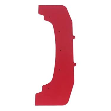 Imagem de Amortecedor Dianteiro RC, Placa de Alumínio do Pára-choque Dianteiro RC de 12,2 Polegadas para Substituição (Vermelho)