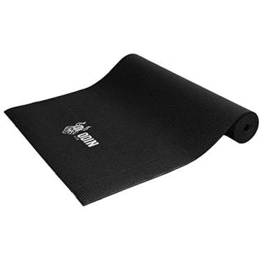 Imagem de Tapete Esteira Colchonete Yoga Pilates em Pvc Odin Fit - Preto