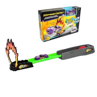 Imagem de Pista De Carrinho Speedster Rápida com Lançador Polibrinq 7040